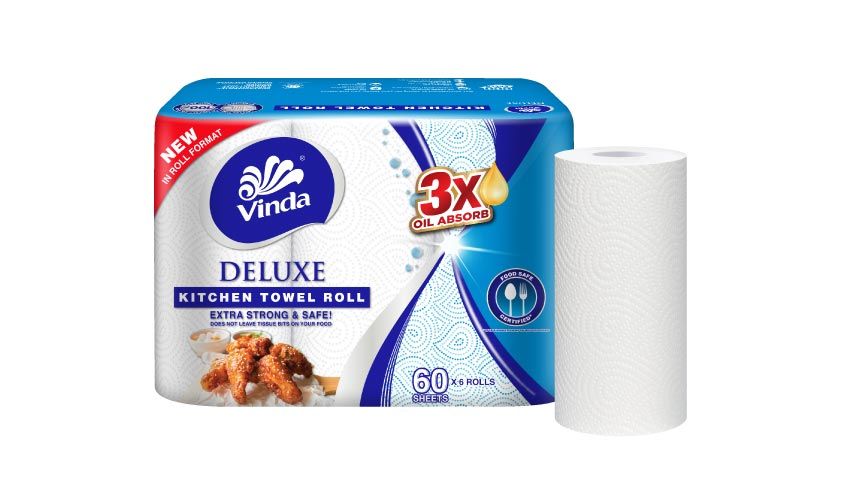 Vinda Deluxe Kitchen Rolls